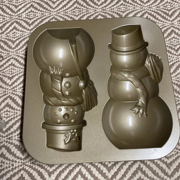 Snowman 3D cake pan Williams-Sonoma - Picture 5 of 8